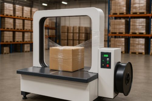 banderoleuse logistique